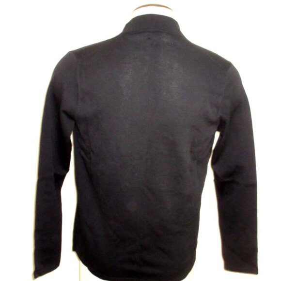 OOBE Brand Men's East Bay Cardigan Double Breasted Sweater Classic Black NWT - Picture 2 of 7